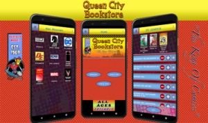 Queen City Bookstore App Title Image